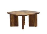 Mid.you , Braun , Holz , Sheesham , massiv , quadratisch , 60x45x60 cm , einfacher Aufbau ,