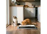 LucyBalu SQUARE Katzen Napfunterlage anthrazit L