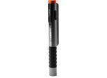 LED Taschenlampe NEBO "Nebo Lil Larry 500 Flex", grau, H:15,5cm L:1,5cm T:2,3cm, Aluminium, Mobilleuchten, Flexibel mit Akku- oder Batteriebetrieb nutzbar
