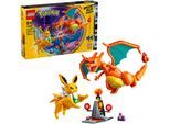 Konstruktionsspielsteine LEGO "SMART Play™ Ultimativer Showdown zwischen Glurak und Blitza (72167)", bunt, Spielbausteine, Kinder, Kunststoff, Konstruktionsspielsteine, LEGO Pokémon; inklusive SMART Brick; mit Licht- und Soundeffekten