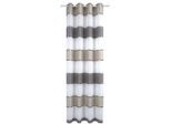 Schmidt W. Gmbh , Grau, Taupe , Textil , Streifen , 140x225 cm ,