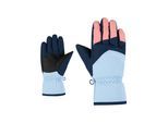 Skihandschuhe ZIENER "LANDO-Z JUNIOR", Damen, Gr. 4,5, arctic sky, Polyester, Handschuhe Skihandschuhe, warm, wasserabweisend, windabweisend