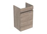 Geberit Renova Plan Waschtischunterschrank 501902JR1 38,4x60,5x30,8cm, 1 Tür, nussbaum, Folie strukturiert