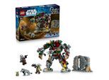 Konstruktionsspielsteine LEGO "Showdown mit dem Wächterdroiden am Huttenpalast (75451)", bunt, Spielbausteine, Kinder, Kunststoff, Konstruktionsspielsteine, LEGO Star Wars; Made in Europe