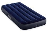 Luftbett INTEX "DURA-BEAM Classic Downy Airbed" Gr. 76, blau, Luftbetten, B/H/L: 76cm x 25cm x 191cm, Vinyl, Luftbett, B:76cm H:25cm L:191cm