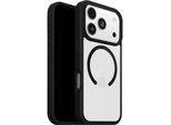 OTTERBOX Handyhülle "React Series MagSafe Compatible für Apple iPhone 17 Pro", schwarz-weiß (schwarz crystal), Smartphones, Hüllen, Backcover, Schutzhülle, Handyschutzhülle, Case, Schutzcase, stoßfest, Handyhülle