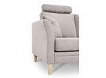 Sofa-Kopfstütze OTTO HOME "Arellano", latte, B:55cm H:75cm T:22cm, 100% Polyester, Kopfstützen, ideale Ergänzung zum Sofa, Webstoff fein, Chenille
