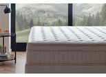 Taschenfederkernmatratze YATAS BEDDING "Matratze Yatas Royal, Matratze in 90x200 cm und weiteren Größen" Gr. 3, transparent, B:90cm H:31cm L:200cm, Bezug: 85% Polyester, 15% Viskose, Matratzen, Taschenfederkernmatratze, 7-Zonen, H3, ergonomisch, atmungsaktiv