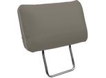Sofa-Kopfstütze OTTO HOME "Varese", grau (delphine), B:50cm H:25cm T:10cm, Kopfstützen, Kreuznaht in beige