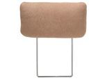 Sofa-Kopfstütze HOME AFFAIRE "Earl", braun (schoko), B:50cm H:25cm T:11cm, Luxus-Microfaser (100% Polyester), Luxus-Microfaser in Lederoptik (100% Polyester), Struktur fein (100% Polyester). , Kopfstützen