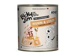 Lucky Jim Nassfutter Hund, Adult, Huhn und Leber 6x800 g