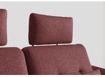 Sofa-Kopfstütze SIT & MORE "Göteborg", lila (chianti), B:50cm H:60cm T:12cm, Kopfstützen, wahlweise als Set (2 Stück) erhältlich
