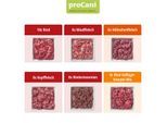 ProCani BARF-Paket pur Rind und Geflügel Sort. 50x500 g