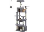 Pawz Road Kratzbaum Groß 164cm grau