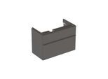 Geberit Unterschrank Smyle Square 500354JK1 88,4x61,7x47cm, lava, 2 Schubladen, für Waschtisch