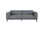 Mid.you , Dunkelgrau , Textil , Buche , 218x77x93 cm , Made in EU ,