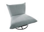 Livetastic , Hellblau , Textil , 100x78x96 cm ,
