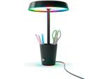 UMBRA Dekolicht "Cup Smart Lamp", schwarz, Ø 21cm H: 31,7cm, 1 Stk., Leuchten, Matter-kompatible Leuchte im modernen Design mit integriertem Becher