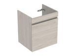 Geberit Renova Plan Waschtischunterschrank 501906001 58,5 x 60,6 x 44,6 cm, nussbaum hell, Folie strukturiert