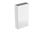 Geberit Acanto Hängeschrank 500639012 45x82x17,4cm, Glas weiss - weiss hochglanz