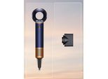 Haartrockner DYSON "Dyson Supersonic Travel", nachtblau, kupfer, HaartrocknerB:7cm H:22cm T:7cm, Haartrockner, perfekt für unterwegs, intelligente Temperaturregulierung, B:7cm H:22cm T:7cm