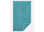 Handtuch WÄSCHEPUR Gr. 2, blau (ozean), B:70cm L:140cm, 100% Baumwolle, Handtücher, Handtuch
