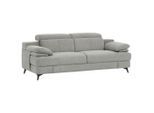 Livetastic , Beige , Textil , 225x80-98x104 cm , Made in EU , Rücken echt, Armteil links, Armteil rechts ,