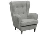 Livetastic , Hellgrau , Textil , Buche , massiv , 78x102x98 cm ,