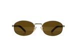 Prada PRB53S 5AK09Z gouden donkerbruine zonnebril
