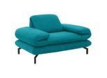 Looks by W.Joop , Türkis , Textil , Uni , 139x83x98 cm , Made in EU, FSC MIX ,