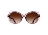 Ralph by Ralph Lauren RA5335U 611813 glanzend transparant violet gradiënt bruin zonnebril
