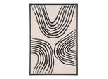 Möbelix , Beige , Textil , 60x90x4 cm ,