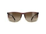 Hugo Boss Square Mens Braun Grau Braun Gradient Sonnenbrille