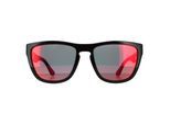 Tommy Hilfiger Square Mens Black Red Mirror Sonnenbrille