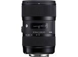 Sigma A 18-35 mm F1.8 DC HSM 72 mm Filtergewinde (Nikon F Anschluss) schwarz