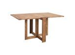 Livetastic Klapptisch, Akazie, Holz, Akazie, massiv, rechteckig, eckig, 90x76x145 cm, klappbar, Esszimmer, Tische, Esstische