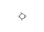 NISSENS Drosselklappenstutzen 955191 für Opel Vaughall NISSAN RENAULT