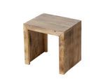 Boltze Home Beistelltisch, Natur, Holz, Mangoholz, 25x30x30 cm, Wohnzimmer, Wohnzimmertische, Beistelltische