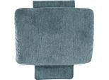 Sofa-Kopfstütze HOME AFFAIRE "Milano", blau (petrol), B:40cm, Holzwerkstoff, Kopfstützen, passend zur "Milano"-Serie