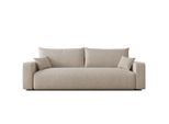 Idohome Schlafsofa, Creme, Textil, 246x79x93 cm, Wohnzimmer, Sofas & Couches, Schlafsofas