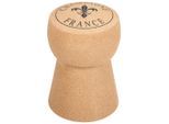 Cor Mulder Hocker, Natur, Holz, Metall, Kork, konisch, 34x50x34 cm, Wohnzimmer, Hocker, Sitzhocker