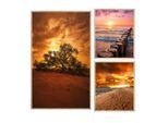 Luca Bessoni , Mehrfarbig , Holzwerkstoff , Strand , quadratisch , 52x52 cm , Made in Europe ,