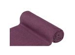 Rippen-Bündchenstoff "Comfort", aubergine-melange