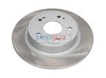 JAPKO Bremsscheibe 61415c Hinterachse voll 282mm 9mm für HONDA (DONGFENG) (GAC)