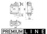 MAHLE Ladeluftkühler BEHR HELLA SERVICE *** PREMIUM LINE ci552000p für Mercedes