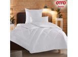 Microfaserbettdecke OTTO HOME "Baca, Bettdecke 135x200 cm, 155x220 cm und weitere Größen", weiß, B:155cm L:220cm, Bezug: 100% Polyester. Füllung: 100% Polyester, Bettdecken, Microfaserbettdecke, Bettdecken, Sommer, Winter, 4-Jahreszeiten, Decke