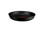 Bratpfanne TEFAL "Ingenio Excellence Fusion", schwarz, B:29,8cm H:4,9cm L:29,8cm Ø:28cm, Pfannen, Bratpfanne, abnehmbarer Ingenio-Griff, Thermo-Signal, stapelbar, Induktion
