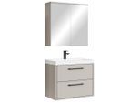 Badplaats Badmöbel-Set, Kaschmir, Holz, Rechteckig, 60x51x35 cm, Badezimmer, Badmöbelsets & Badmöbelserien, Badmöbel-Set