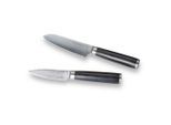 Echtwerk , Silberfarben, Schwarz , Metall , ergonomischer Griff, Klinge antihaftbeschichtet ,
