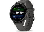 Garmin Venu 3S 41 mm schiefergrau am Silikonarmband kieselgrau [Wi-Fi]